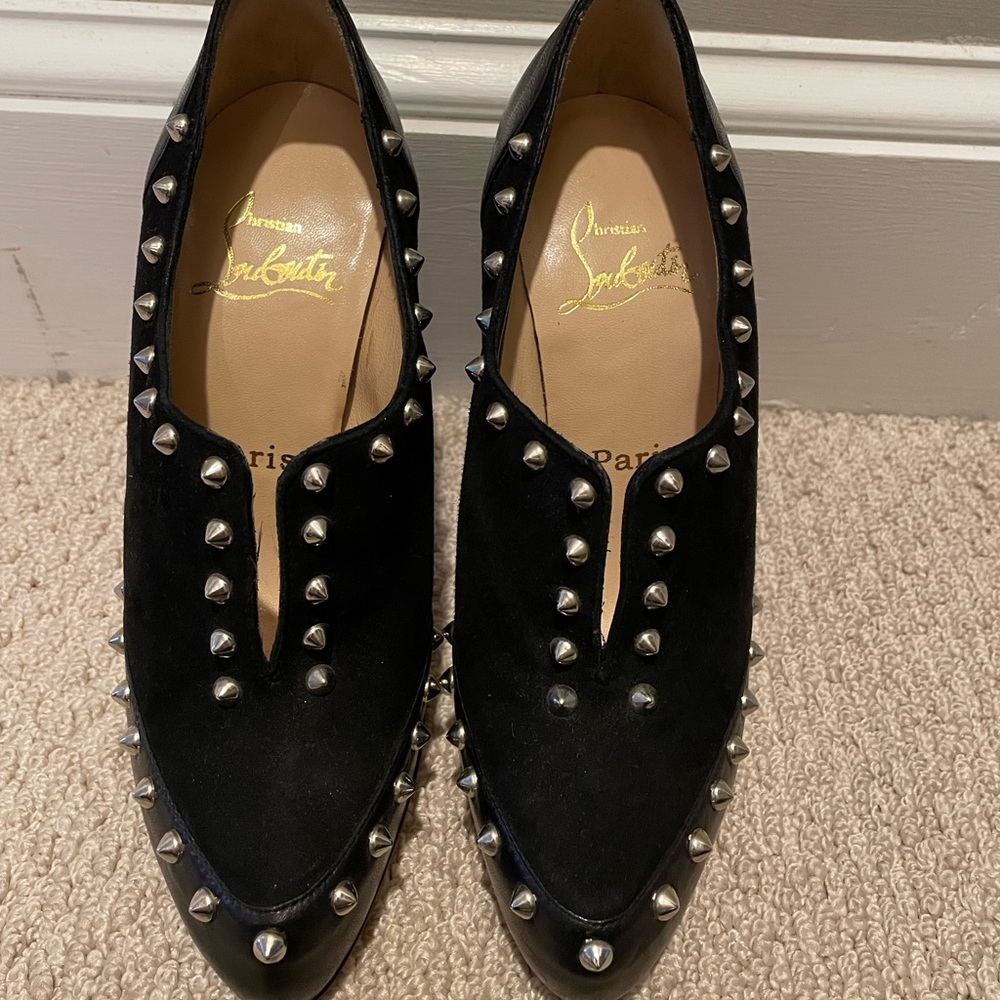 Christian Louboutin Spiked Bootie